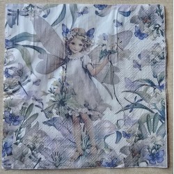 Serviette Elfenmädchen