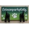 Leinenparkplatz grün/hellgrün
