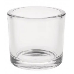 Teelicht/Kerzen Glas transparent 1