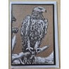 Karte neutral Adler schwarz/beige
