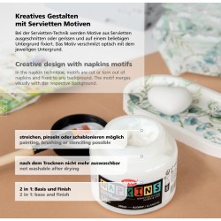 Servietten Technik Lack und Kleber 250 ml