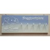 Nuggiparkplatz Elefant hellblau/hellgelb