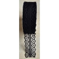 Spitzenband schwarz