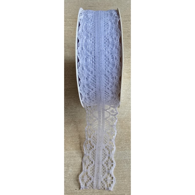 Spitzenband weiss