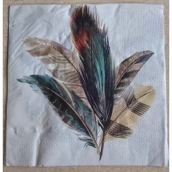 Serviette Federn
