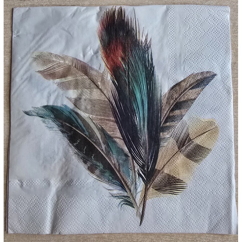 Serviette Federn