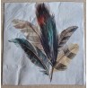 Serviette Federn