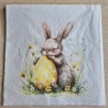 Serviette Kaninchen mit Osterei