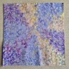 Serviette Blumen flieder/lachs/magenta