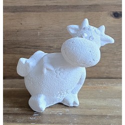 Beton Kuh liegend