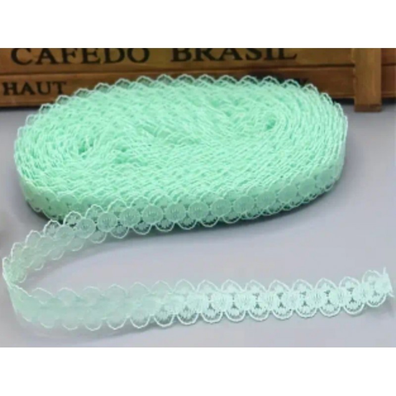 Spitzenband mint