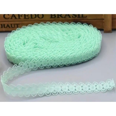 Spitzenband mint