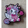 Silikon Einhorn Perle