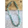 Kette mit Würfel-Perlen mint