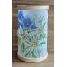 Teelicht rund Edelweiss/Enzian