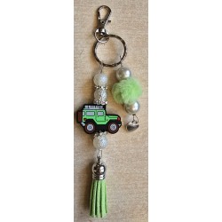 Schlüsselanhänger Jeep/grün
