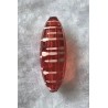 Acryl Perle rund-lang  rot