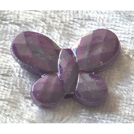 Kunststoff Perle Schmetterling violette