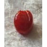 Glas Perle rot