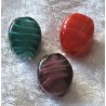 Glas Perle violette