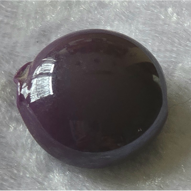 Kunststoff Perle flach violette