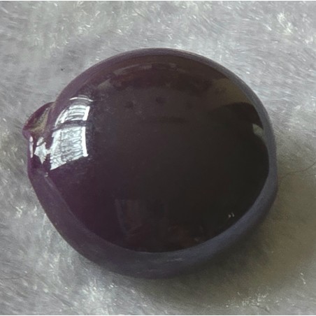 Kunststoff Perle flach violette