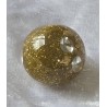 Kunststoff Perle gold und silberfarbig