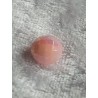 Kunststoff Perle mit Struktur rosa