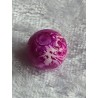Stein Perle weiss/pink