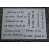 Schablone " Zuhause ist das wo mein Hund ist "