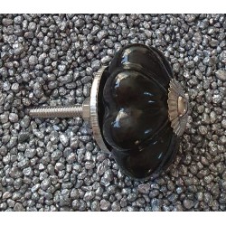 Möbelknopf  Porzellan Blumenform