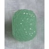 Kunststoff Perle mit Struktur mint