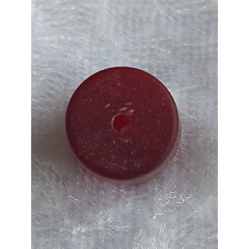 Polaris Perle Zylinderförmig weinrot