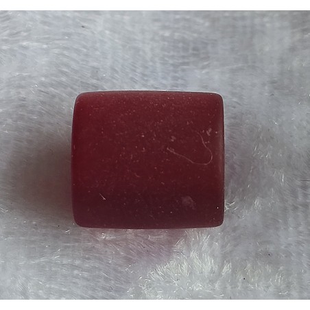 Polaris Perle Zylinderförmig weinrot