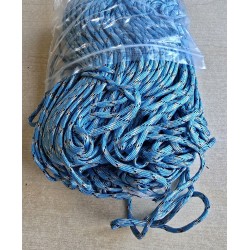 Paracord hellblau/weiss/schwarz/orange