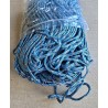Paracord hellblau/weiss/schwarz/orange