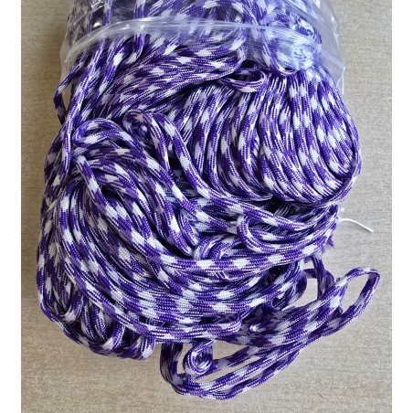 Paracord violette/weiss