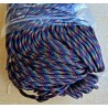 Paracord magenta/türkis/gelb/schwarz