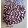 Paracord weiss/weinrot