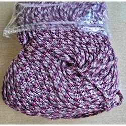 Paracord rosa/pink/grau/schwarz