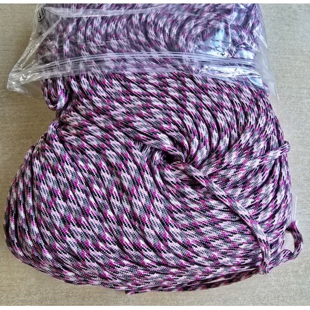 Paracord rosa/pink/grau/schwarz