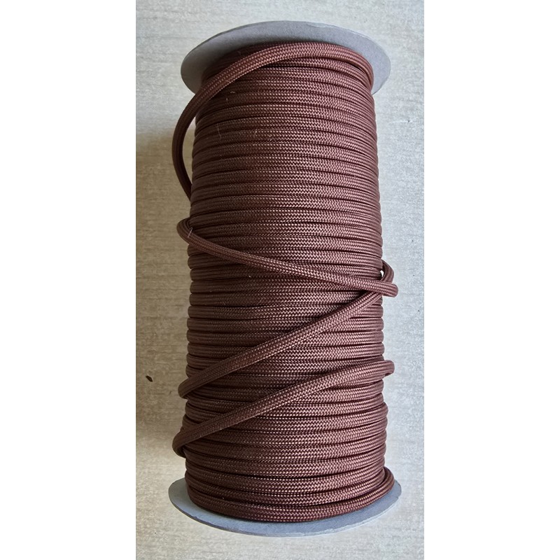 Paracord rotbraun