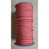 Paracord rot/weiss