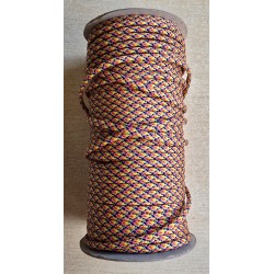 Paracord gelb/orange/violette/pink