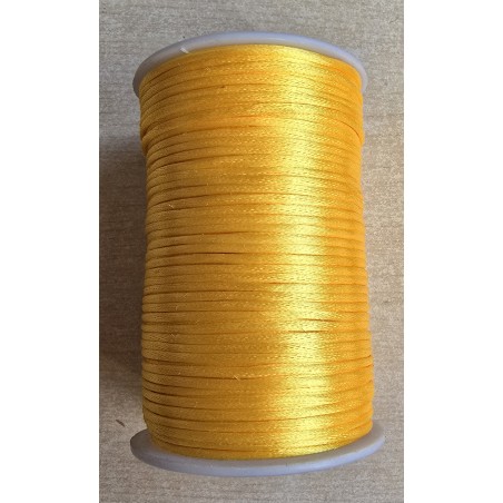 Satin Kordel sonnengelb