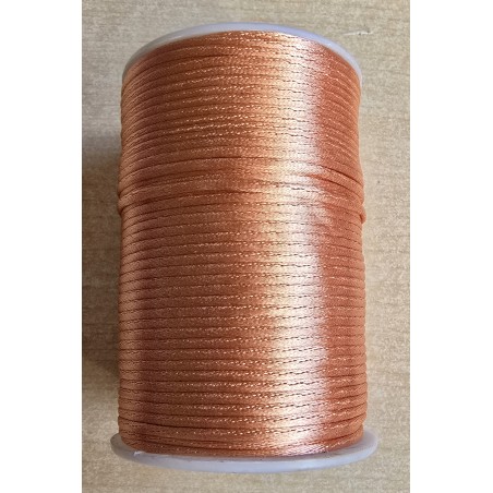 Satin Kordel lachs