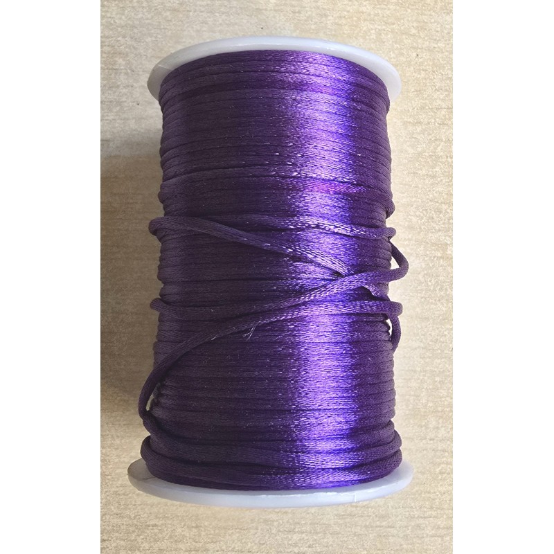 Satin Kordel violette