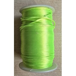 Satin Kordel neon grün