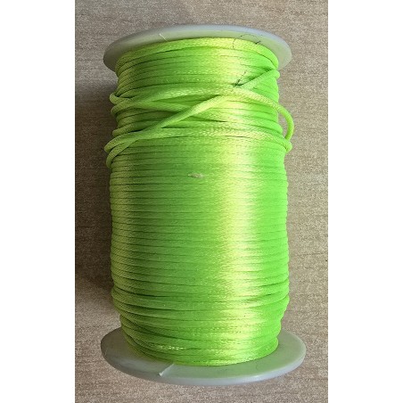 Satin Kordel neon grün