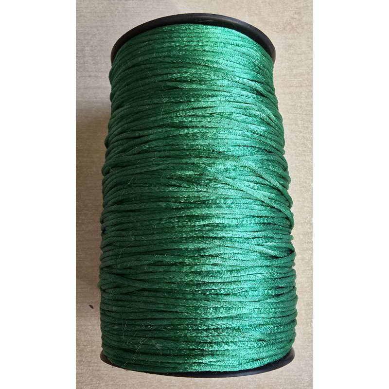 Satin Kordel grün